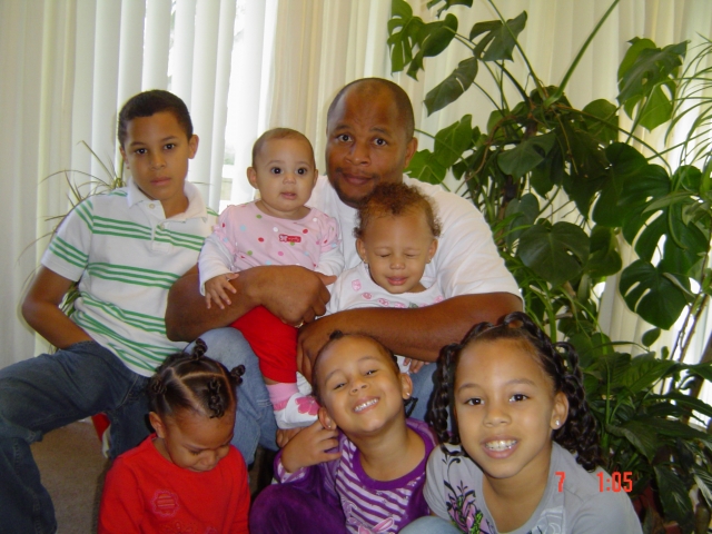 Dorian, Kaila, James Jr., Laila, Promise, Presious, and Maya Gridiron