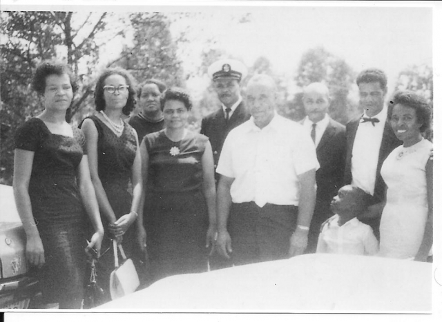 EASTER, CLORA, NELLIE, ELIZA, ALBERT, JAKE, FRANK, JESS, LOUISE, AARON [attending a funeral in VA]